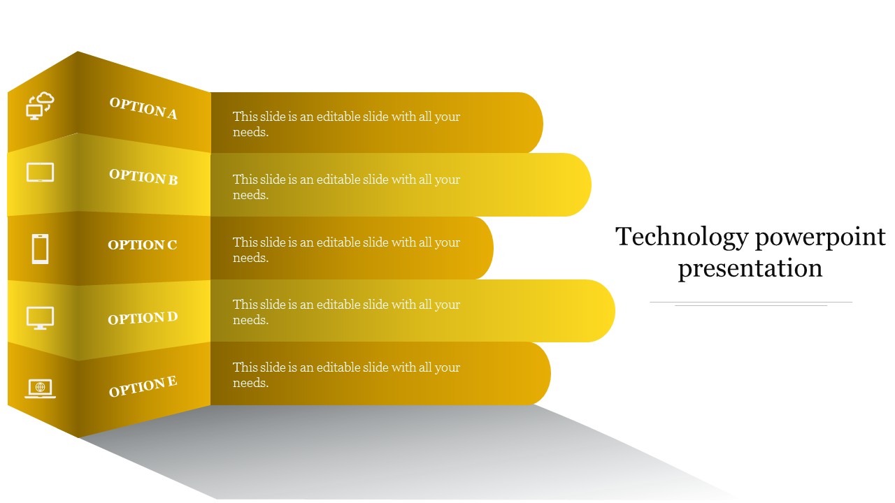 technology powerpoint presentation-Yellow